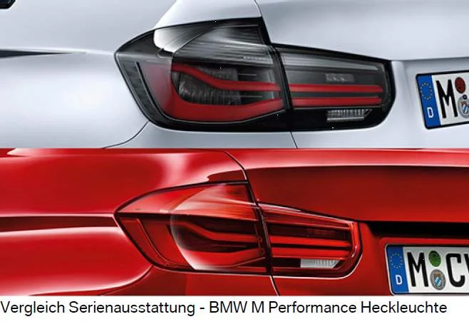 BMW M Performance Heckleuchten 3er F31 LED