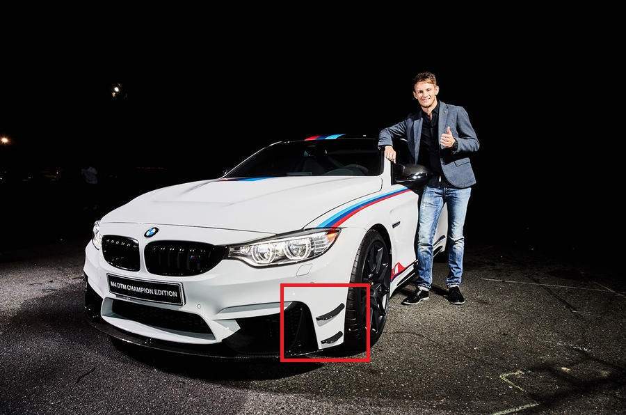 BMW DTM Seitenflügel links & rechts M3 M4 F80 F82 F83