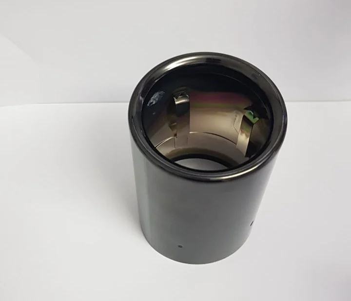 BMW Endrohrblende Chrom Schwarz M2 F87 / F87 LCI