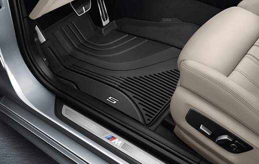 BMW Fussraumwanne Allwetter 5er G30 G31 Satz vorne