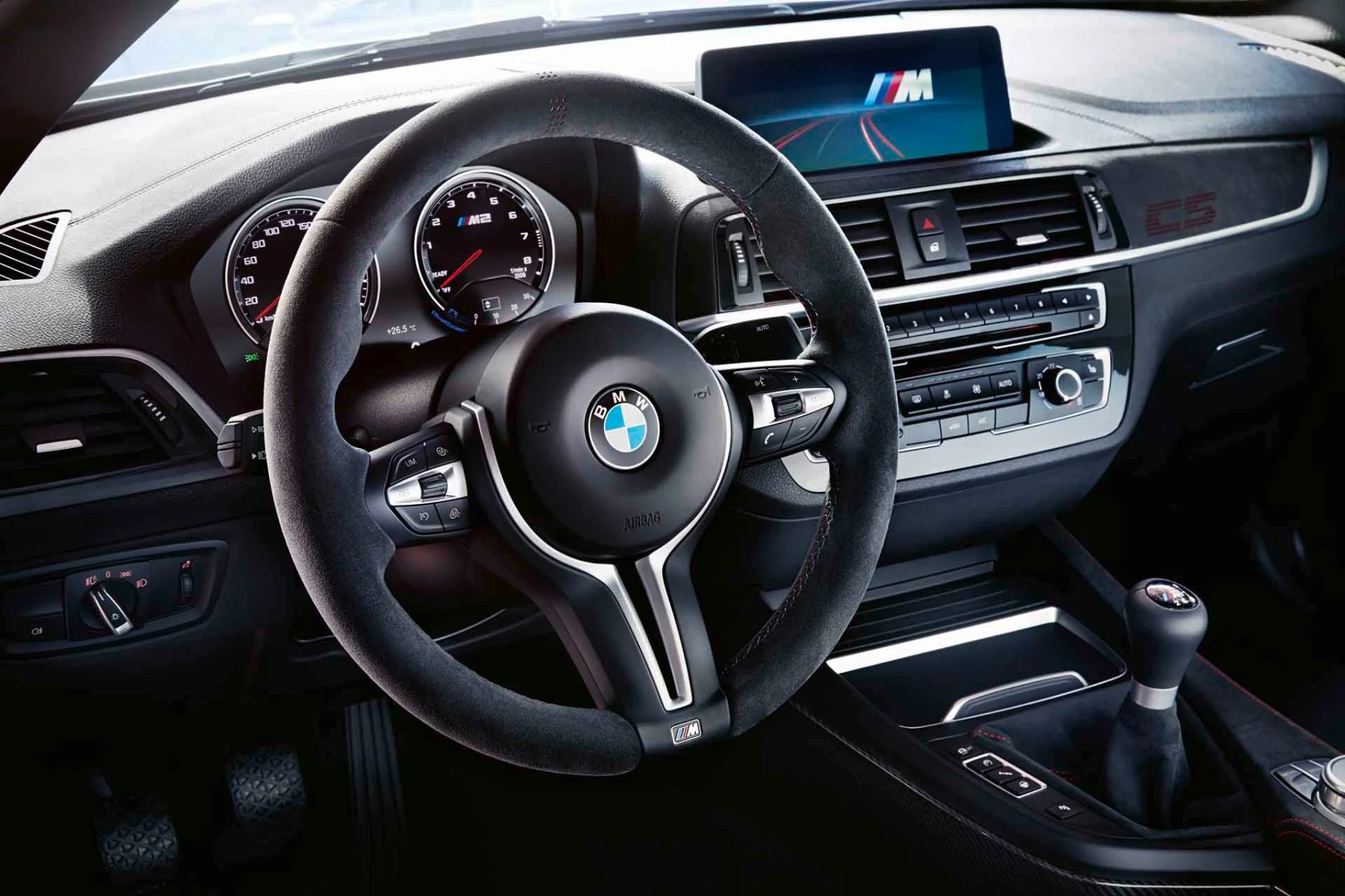 BMW Lenkrad Alcantara M2 CS F87