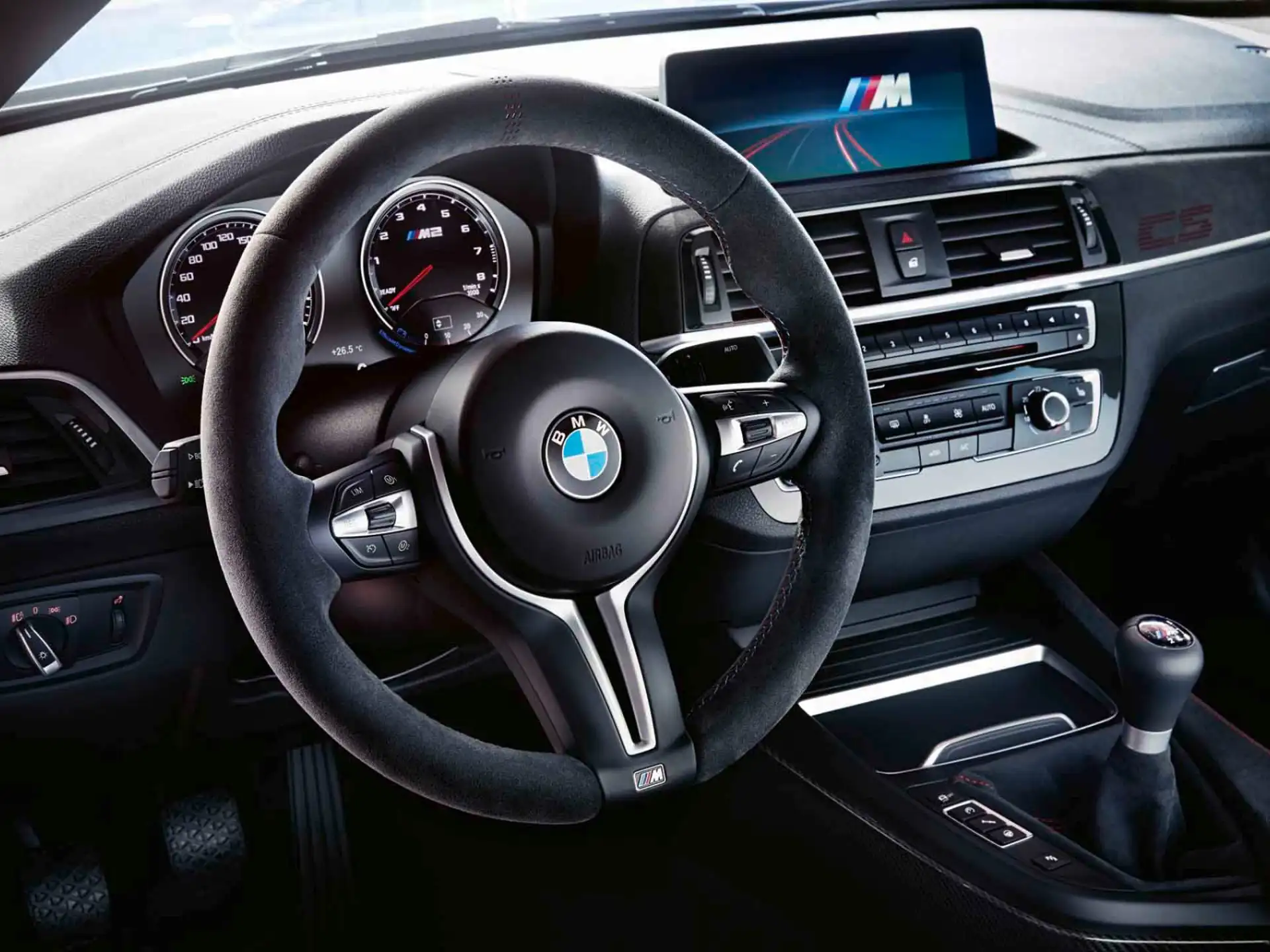 BMW Lenkrad Alcantara M2 CS F87