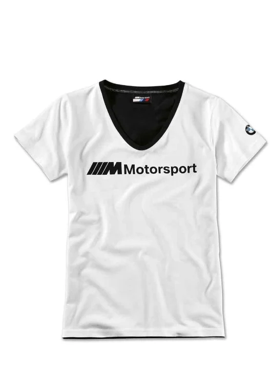 BMW M Motorsport T-Shirt Damen Logo Vorderseite