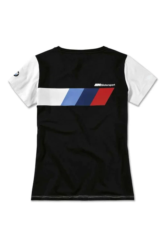 BMW M Motorsport T-Shirt Damen Logo Rückseite