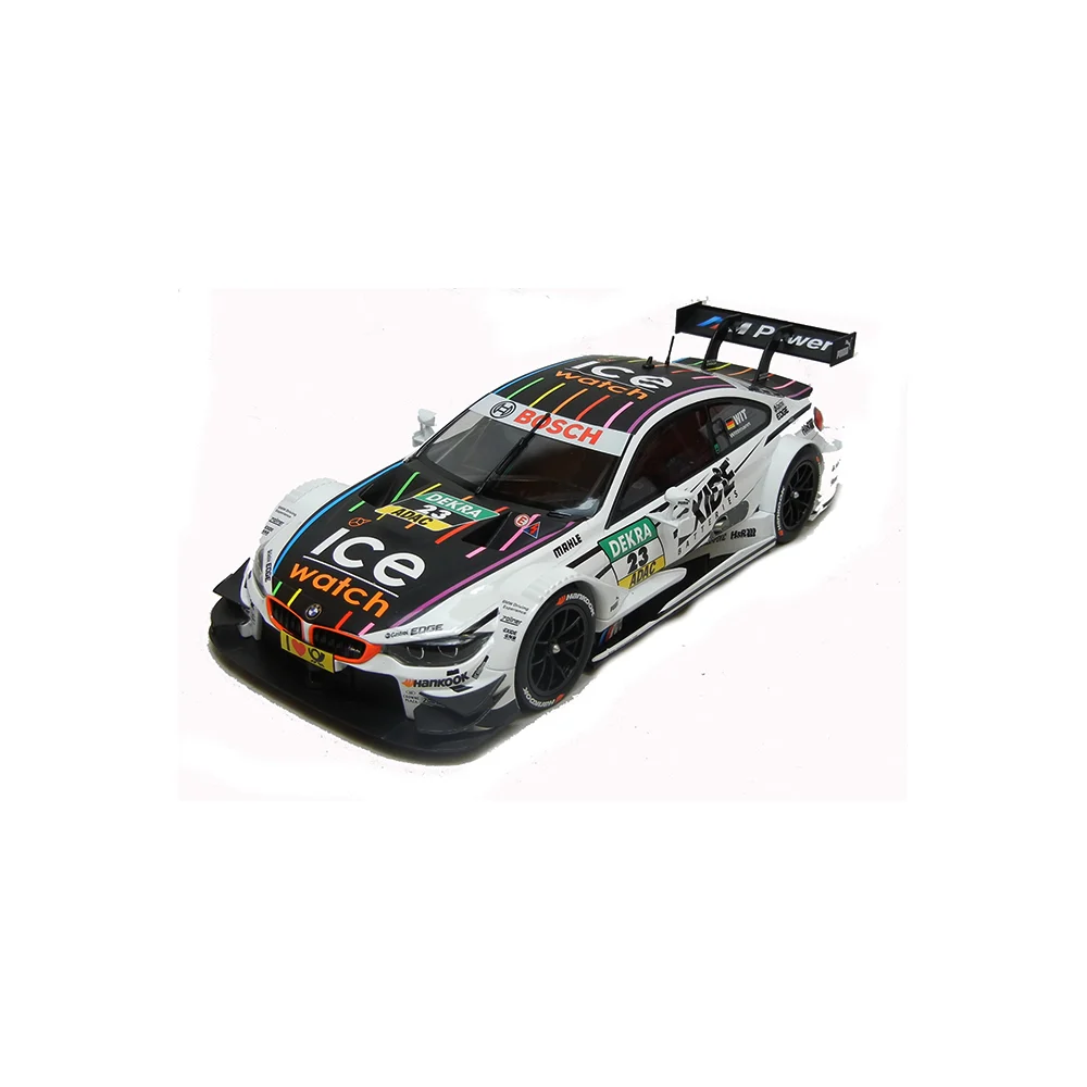 BMW Miniatur M4 DTM Ice Watch 2014 1:18 schwarz / weiß