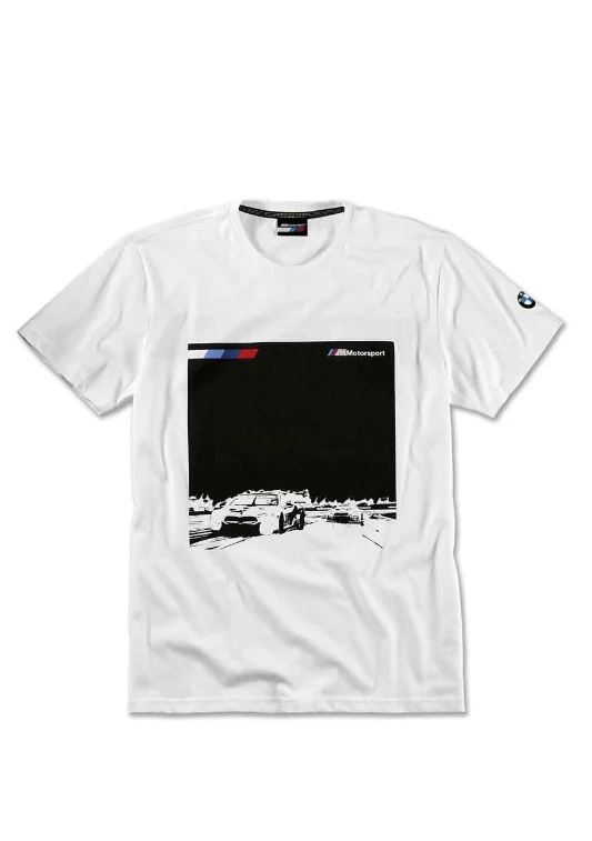 BMW M Motorsport T-Shirt Herren Grafik Vorderseite