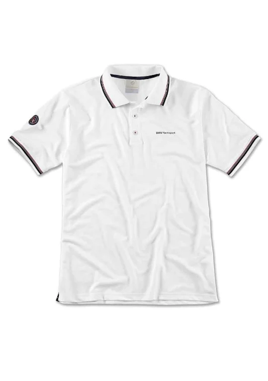BMW Yachtsport Poloshirt Herren weiß