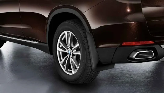 BMW Schmutzfänger hinten X5 F15 mit 18 Zoll oder 19 Zoll Rädern