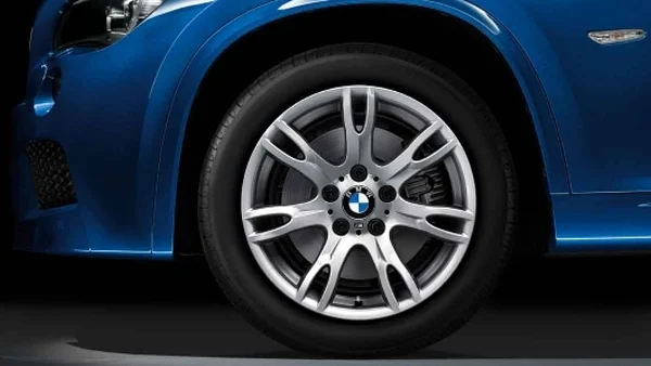 BMW Alufelge M Doppelspeiche 354 silber 7,5Jx17 ET34 X1 E84