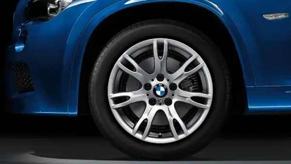 BMW Alufelge M Doppelspeiche 354 silber 7,5J ET34 X1 E84 - X1 E84
