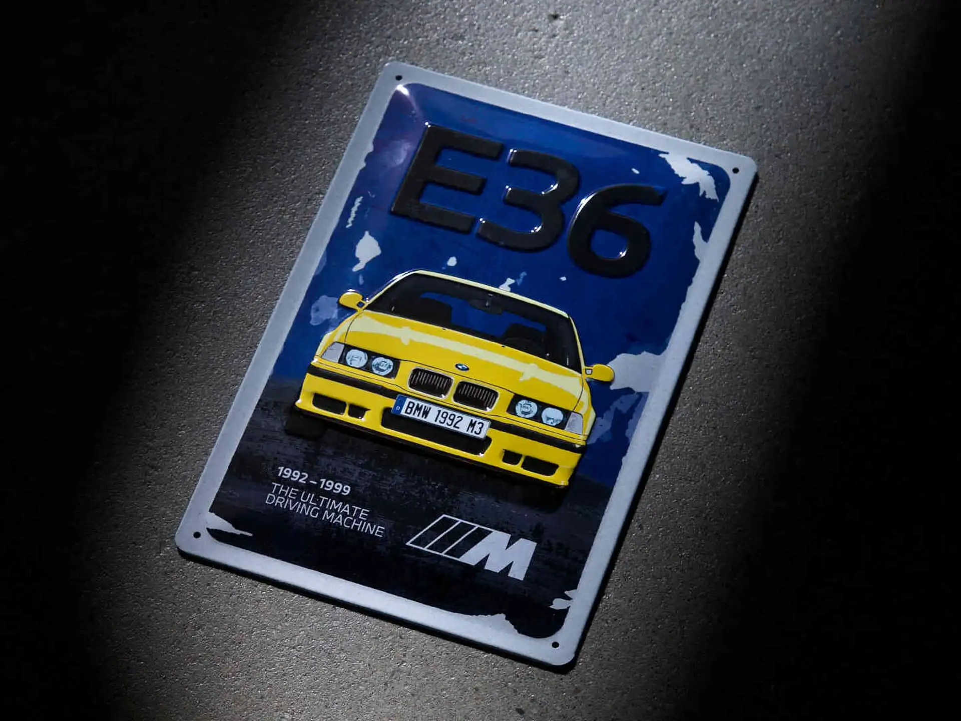BMW M M3 Blechschild E36 - 80235BA3DC0