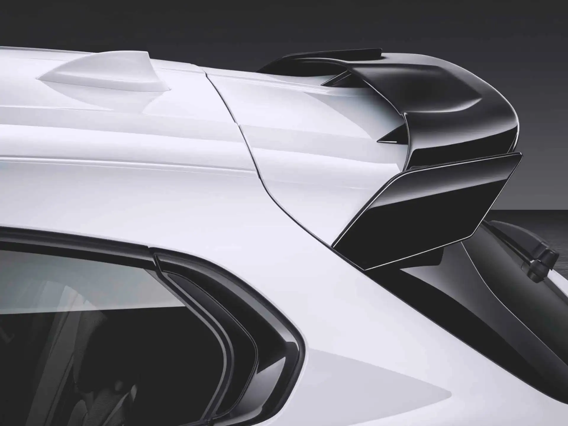 BMW M Performance Dachkantenspoiler Schwarz hochglänzend 1er F40