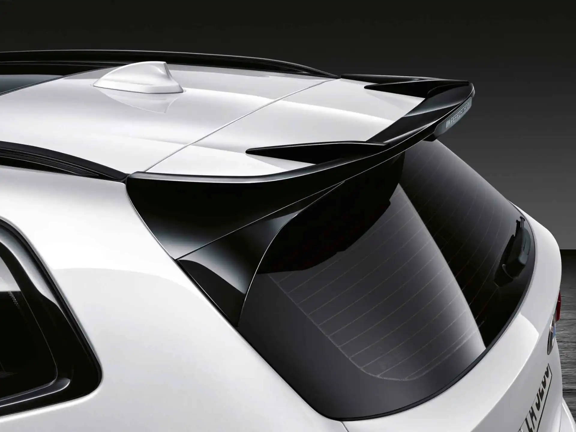BMW M Performance Dachkantenspoiler Schwarz hochglänzend X3M F97