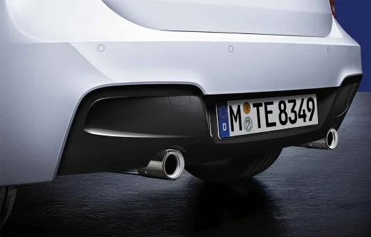 BMW M Performance Satz Endrohrblenden Carbon 1er F20 F21