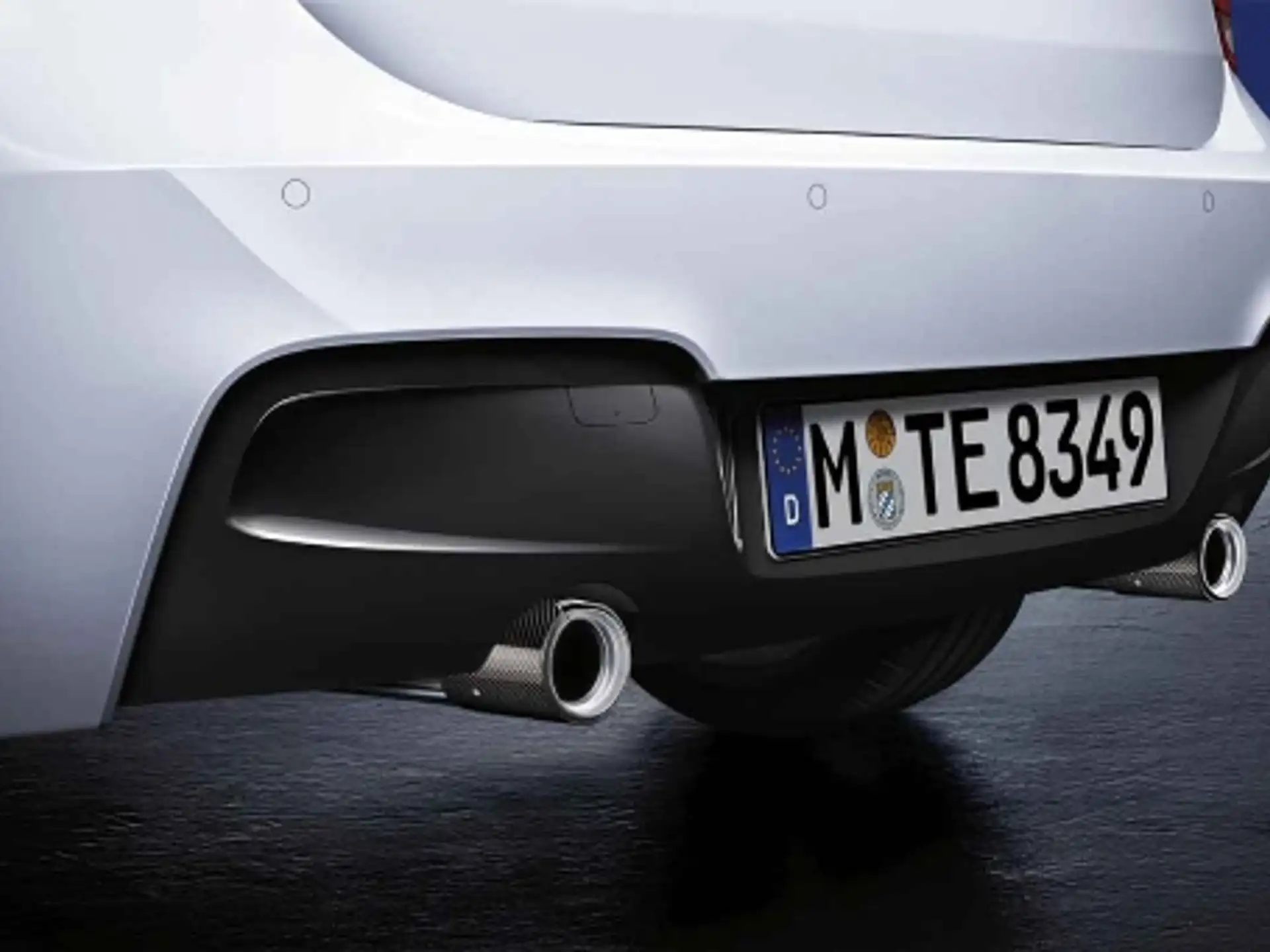 BMW M Performance Satz Endrohrblenden Carbon 1er F20 F21