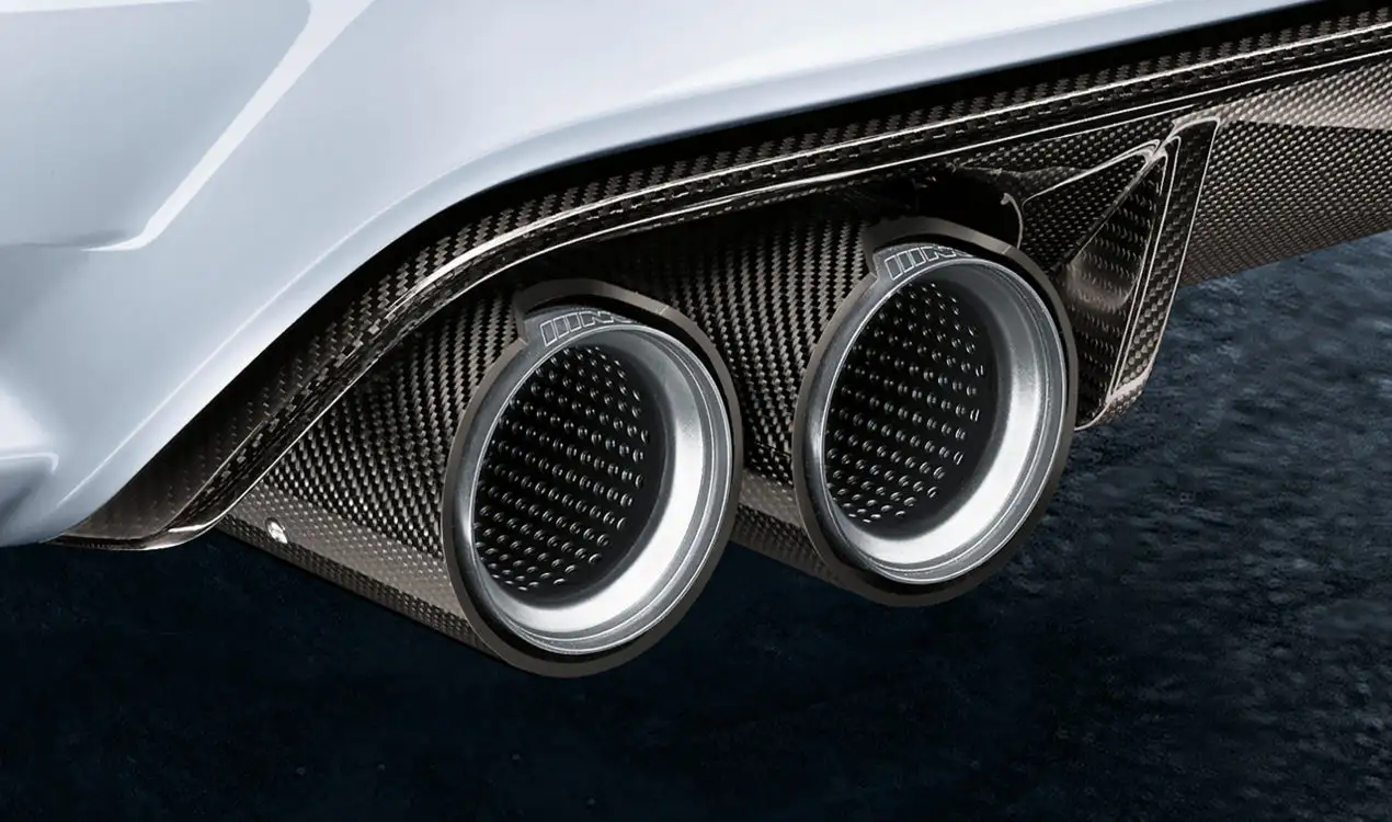 BMW M Performance Endrohrblende Carbon M3 F80 M4 F82 F83