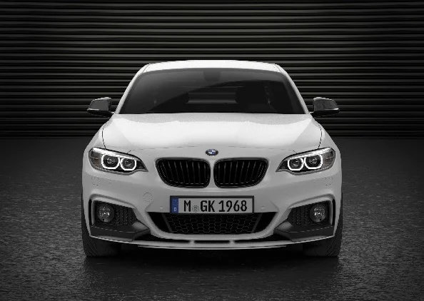 BMW M Performance Frontaufsatz schwarz matt 2er F22