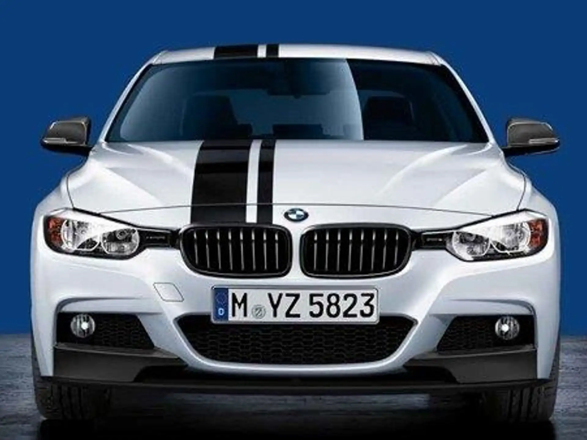 BMW M Performance Frontaufsatz schwarz matt 3er F30 F31