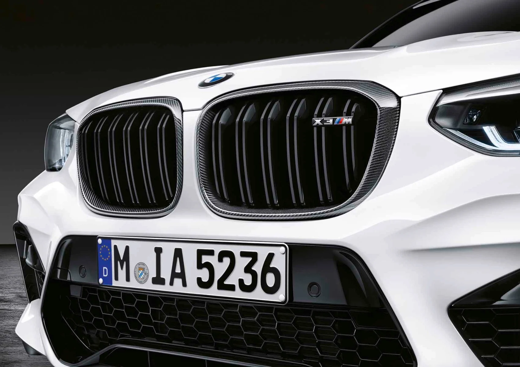BMW M Performance Frontziergitter Carbon X3M F97