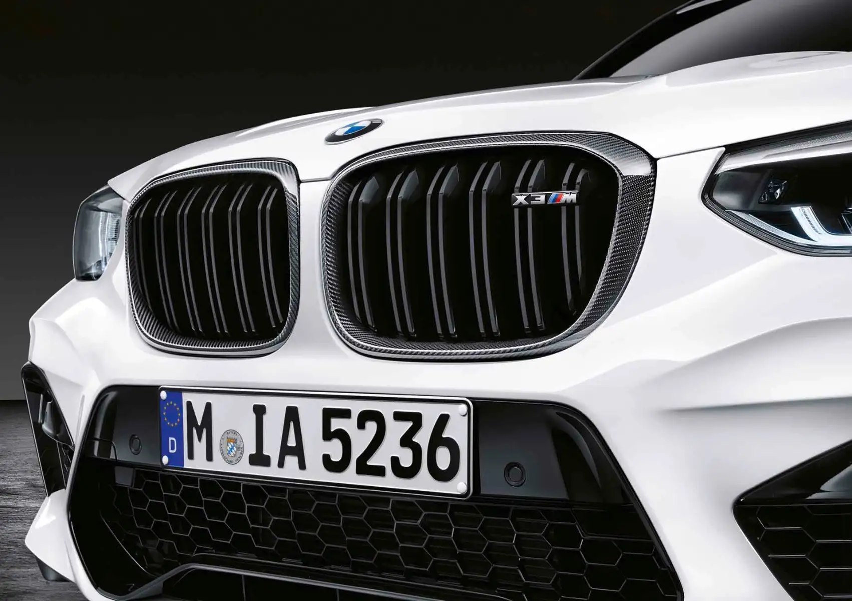 BMW M Performance Frontziergitter Carbon X3M F97