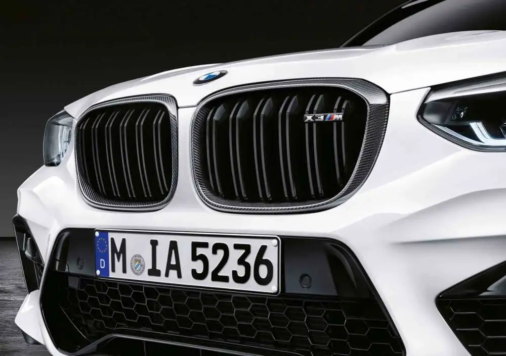 BMW Frontziergitter Carbon li. F98 51712462819