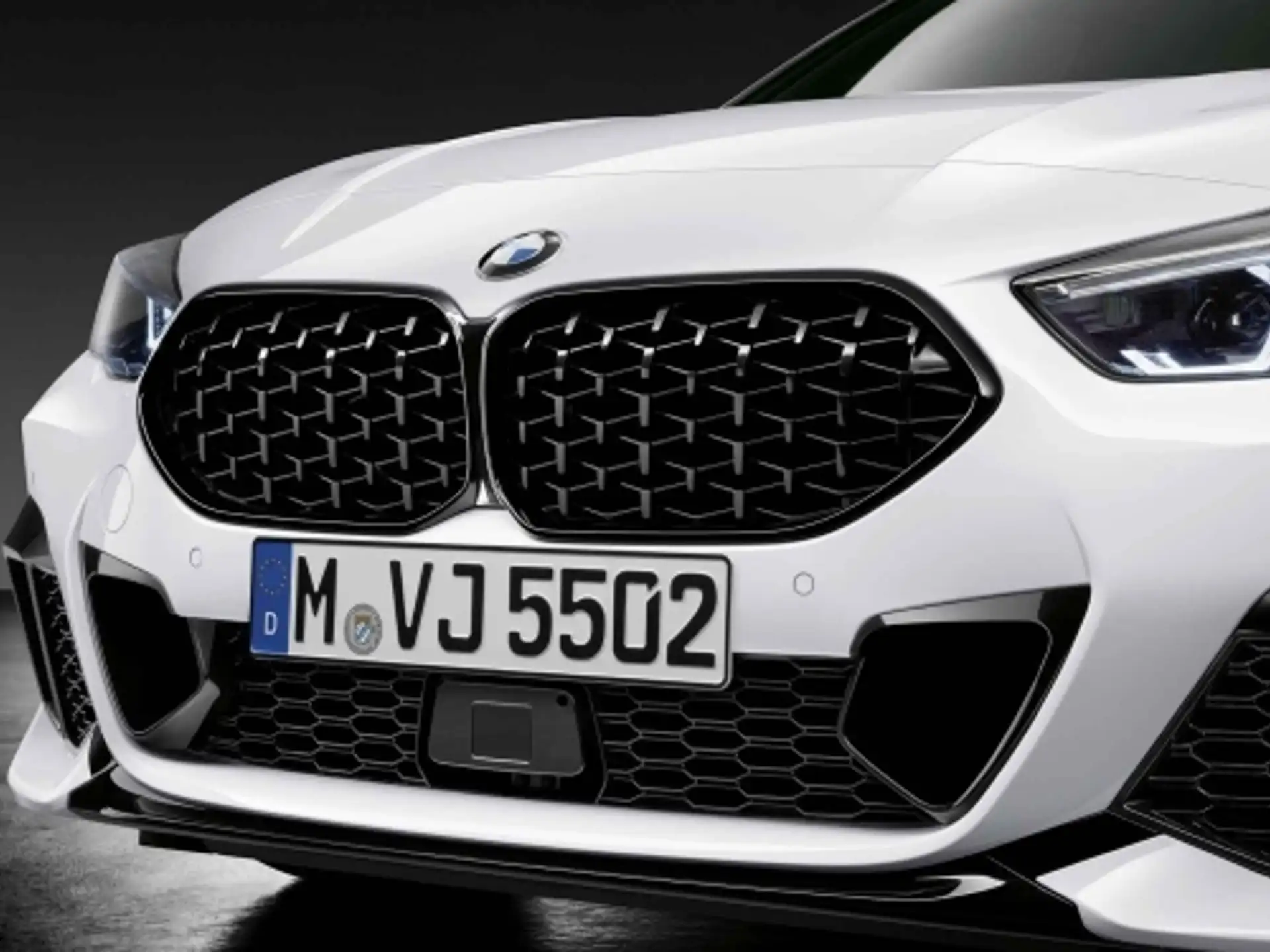 BMW M Performance Frontziergitter Schwarz hochglänzend 2er Gran Coupé F44