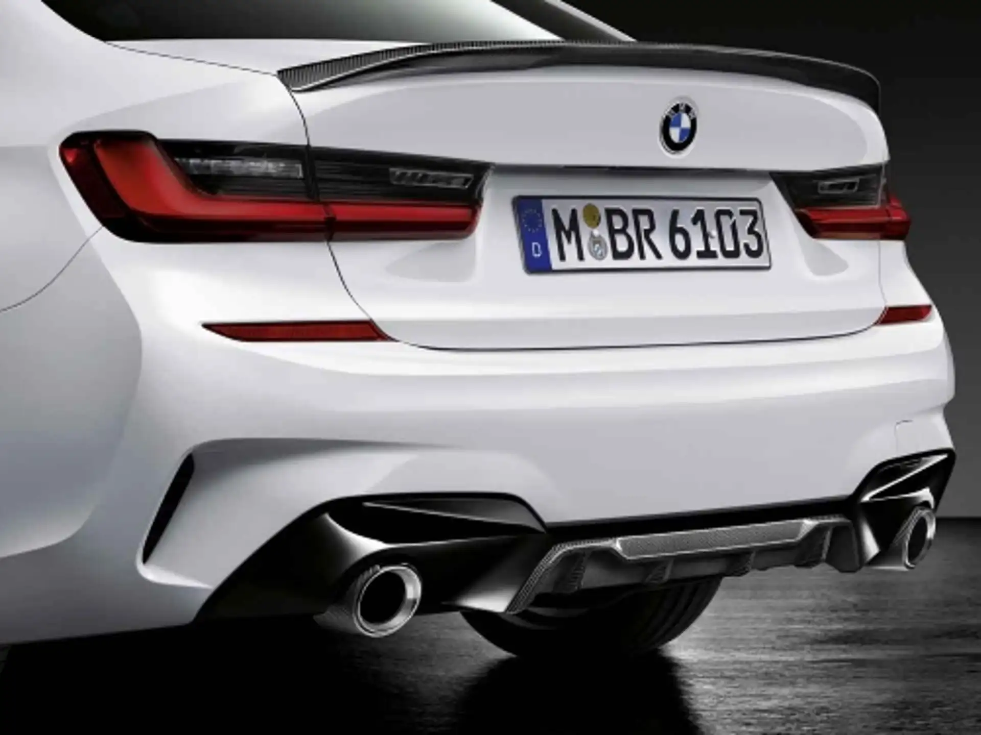BMW M Performance Heckdiffusor Carbon 3er G20 G21