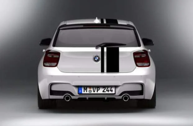 BMW M Performance Heckdiffusor schwarz matt 1er F20 F21