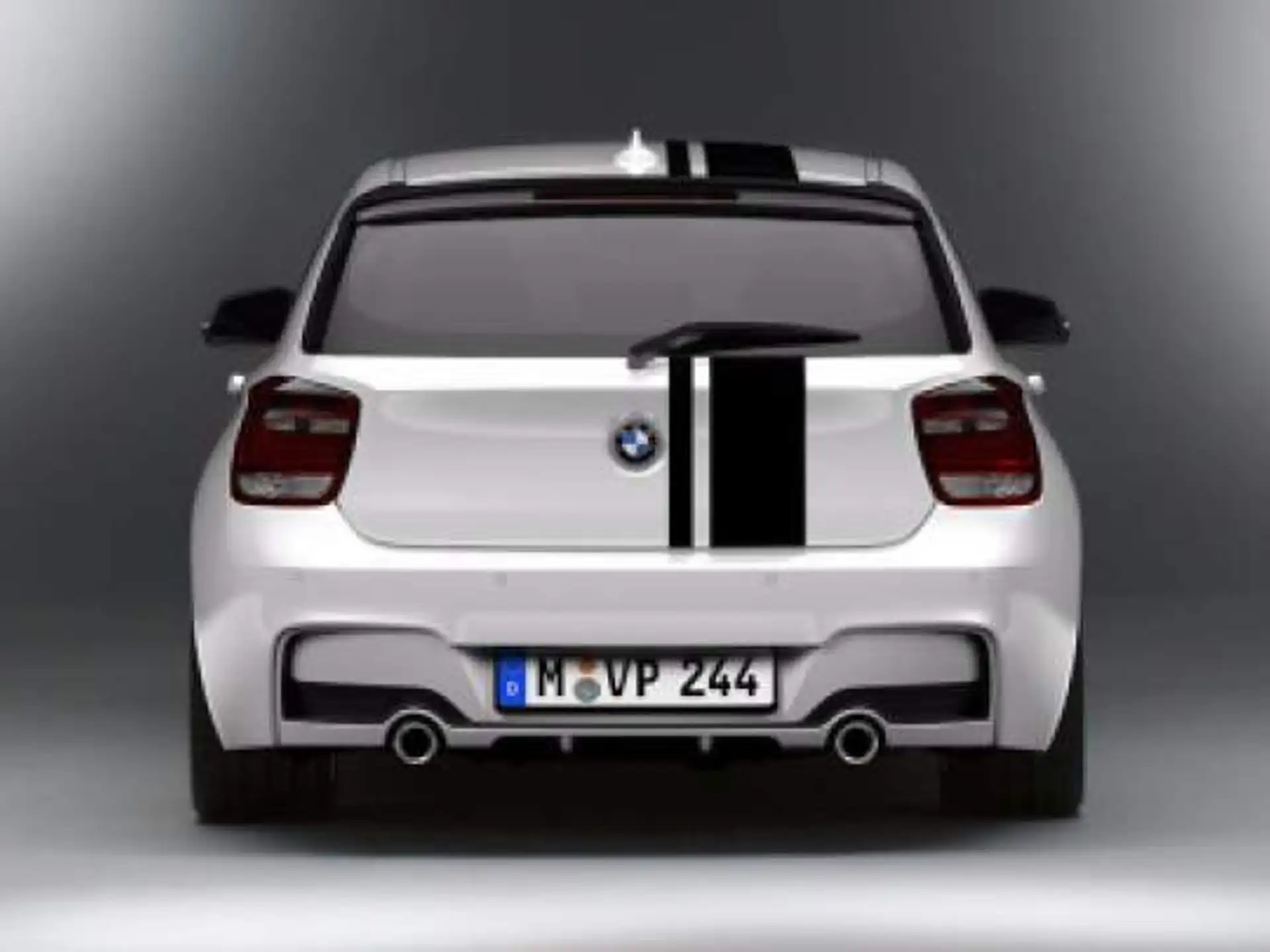 BMW M Performance Heckdiffusor schwarz matt 1er F20 F21