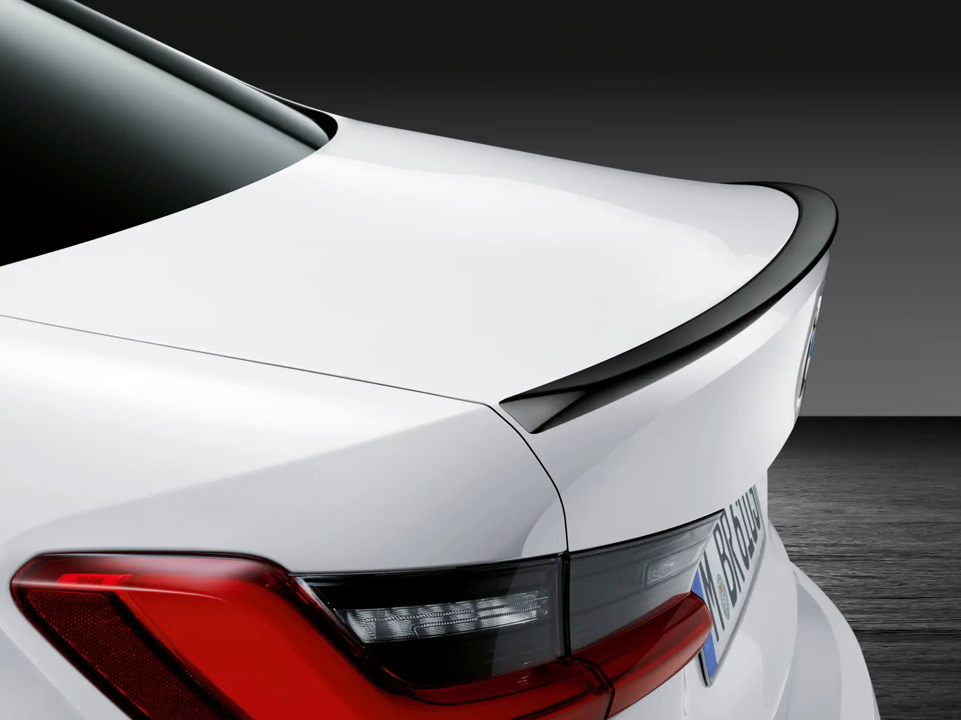 BMW M Performance Heckspoiler schwarz matt 3er G20
