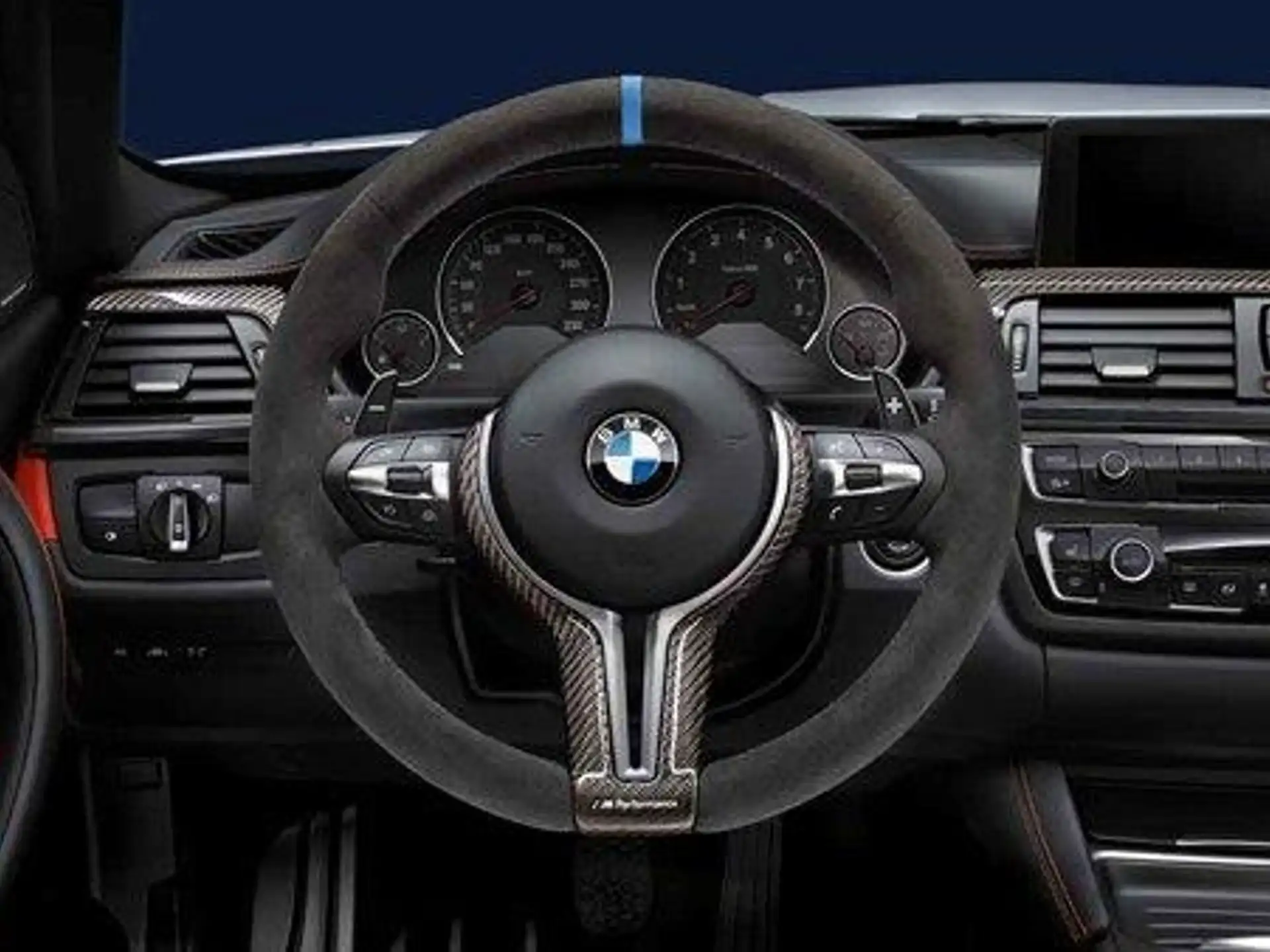 BMW M Performance Lenkrad Alcantara mit Carbonblende M3 F80 M4 F82 F83