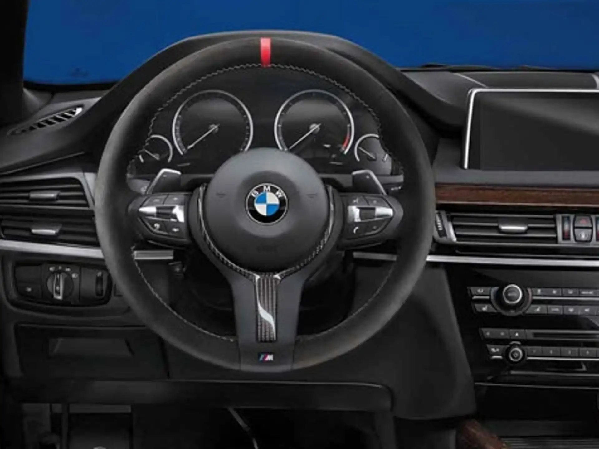 BMW M Performance Lenkrad Alcantara mit Carbonblende X5 F15