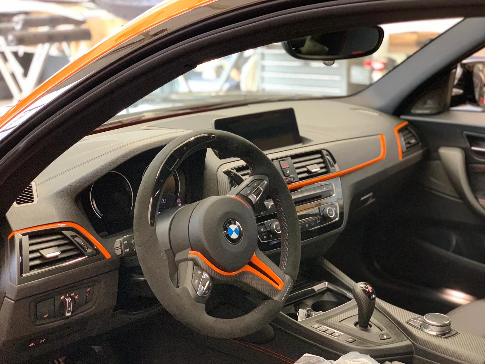 BMW M Performance Lenkrad Alcantara Race-Display