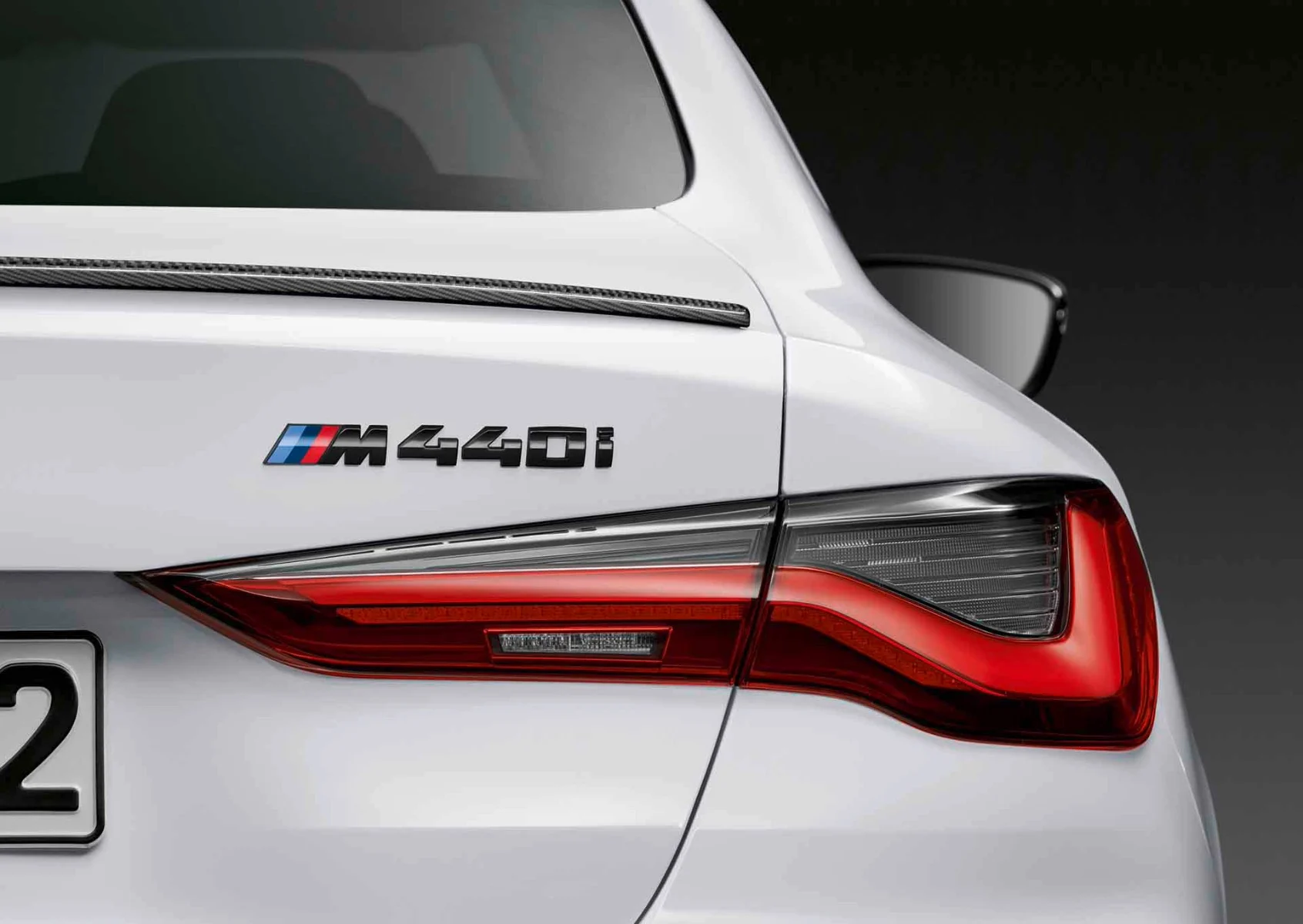 BMW M Performance Modellschriftzug M440i Schwarz hochglänzend