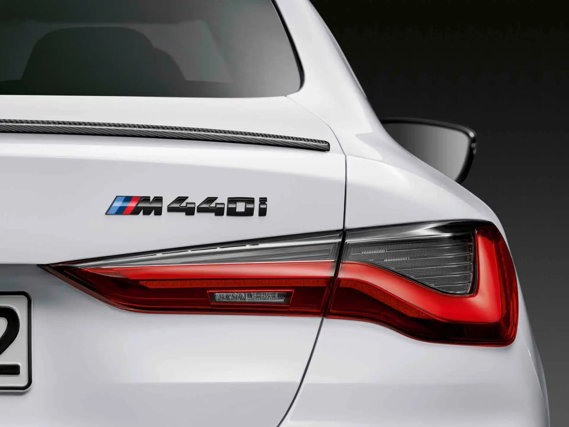 BMW M Performance Modellschriftzug M440i Schwarz hochglänzend 4er G22 G23 G26