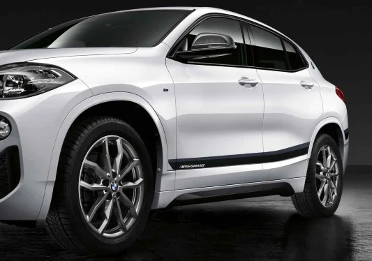 BMW M Performance Folierung frozen black X2 F39