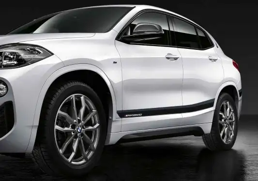 BMW M Performance Folierung frozen black X2 F39