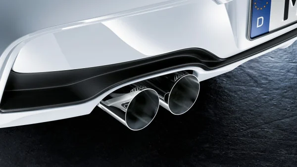 BMW M Performance Endrohrblende Chrom 1er F20 F21