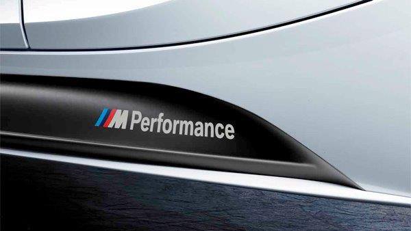 BMW M Performance Seitenschwellerfolierung frozen black 3er F30 F31