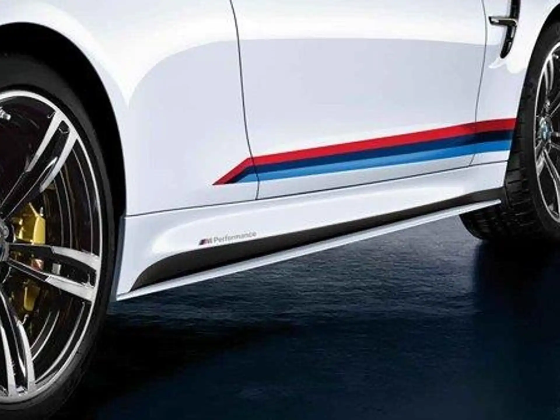 M Performance Seitenschwellerfolierung frozen black M4 F82 F83
