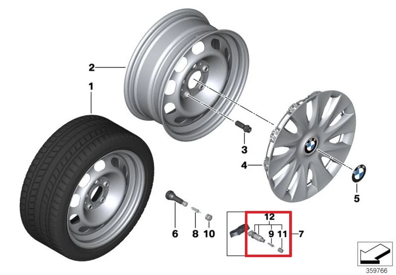 BMW & MINI Rep. Satz Schraubventil RDCi