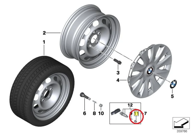 BMW & MINI Ventilkappe