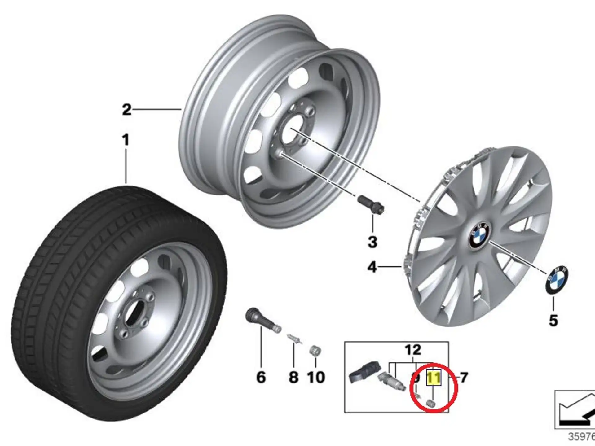 BMW & MINI Ventilkappe