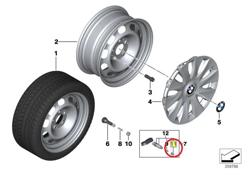 BMW & MINI Ventilkappe