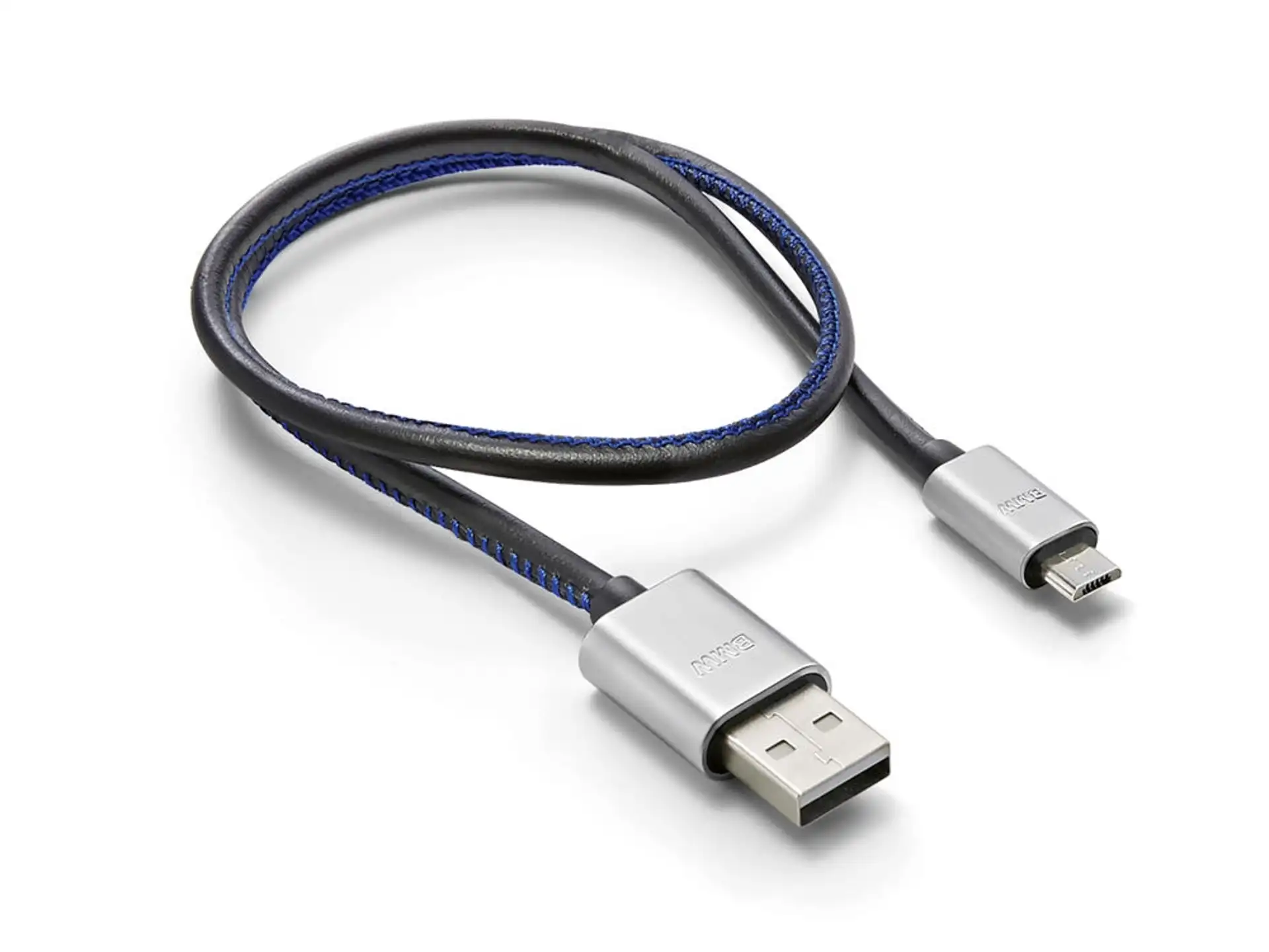 BMW Motorrad Adapterkabel für Micro-USB schwarz / blau