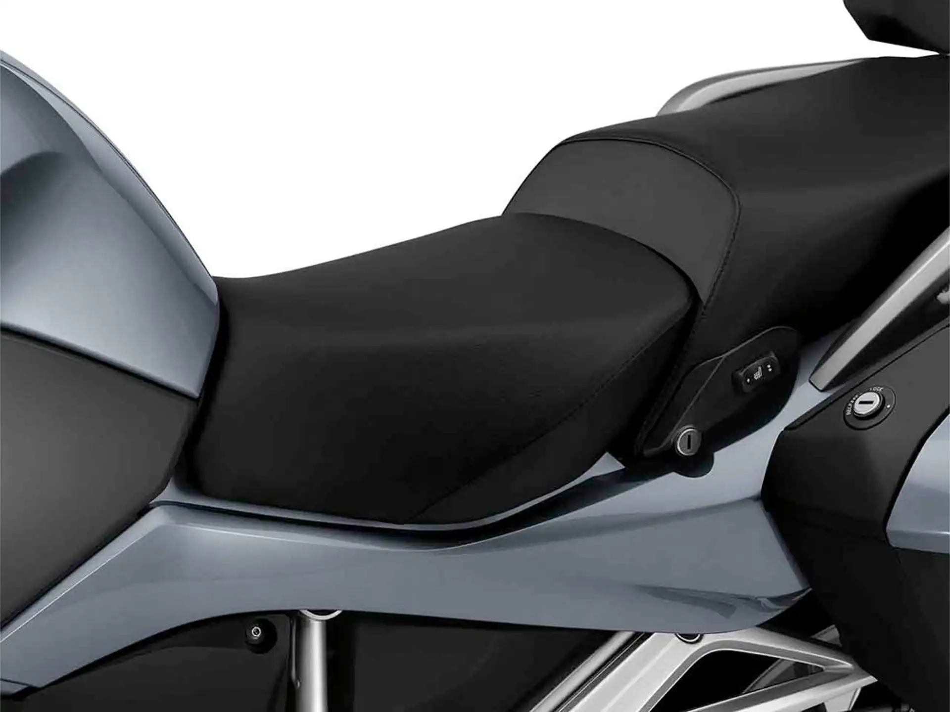 BMW Motorrad Fahrersitz hoch schwarz