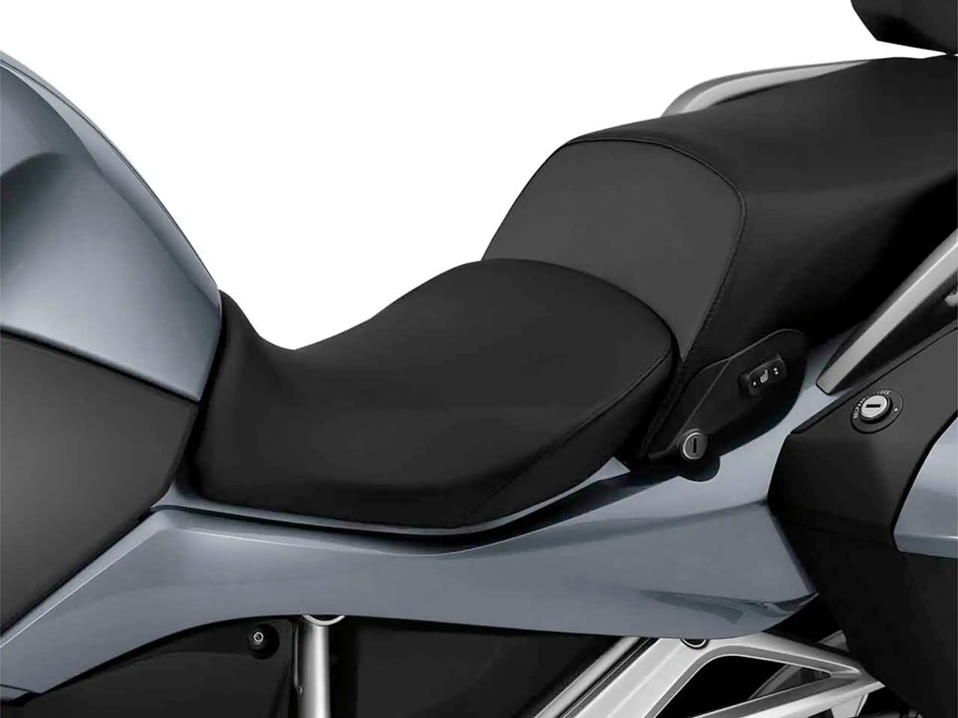 BMW Motorrad Fahrersitz niedrig schwarz