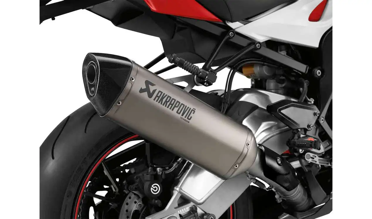 BMW Motorrad Satz HP Sportschalldämpfer titan - K46