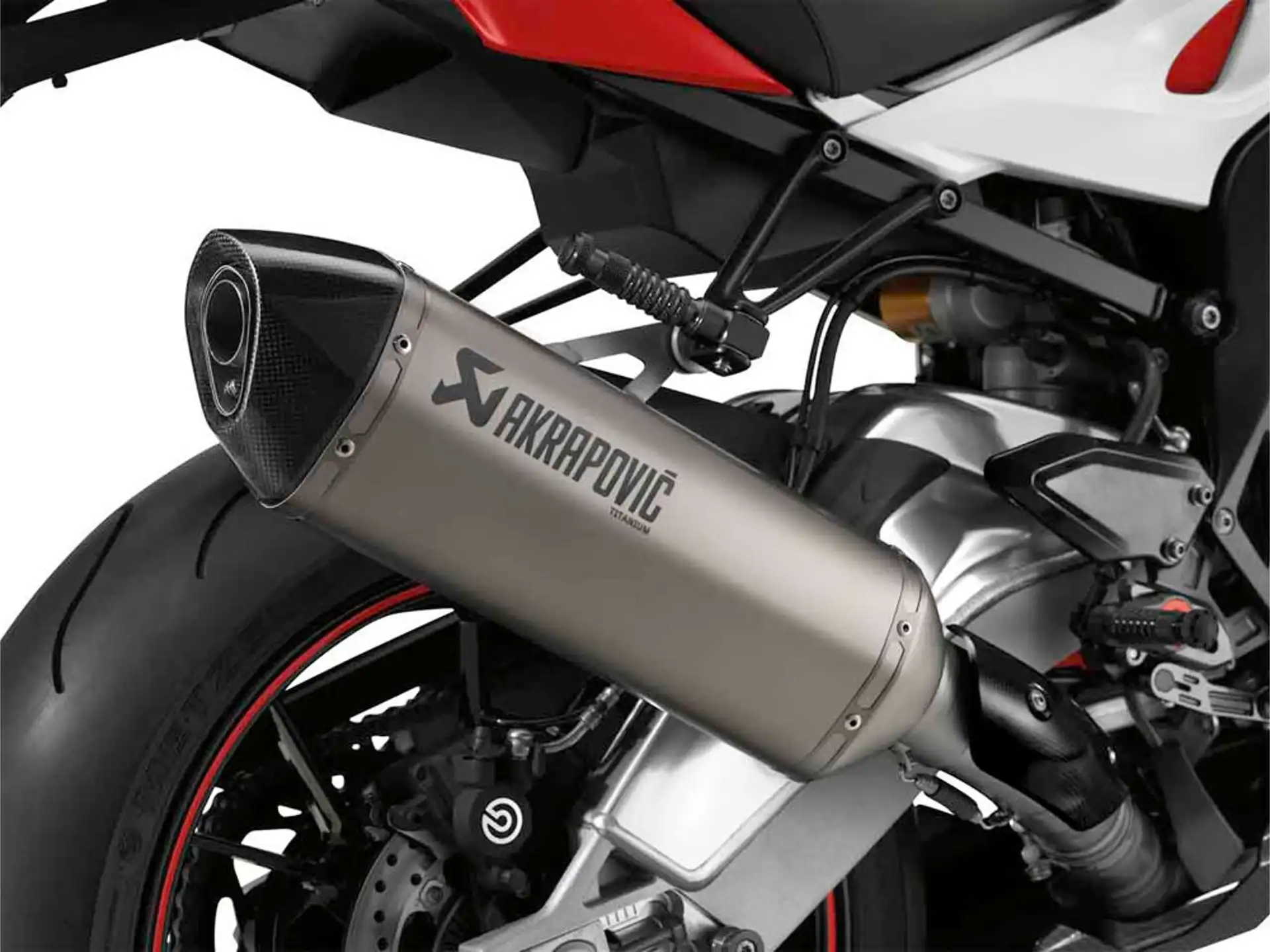 BMW Motorrad Satz HP Sportschalldämpfer titan