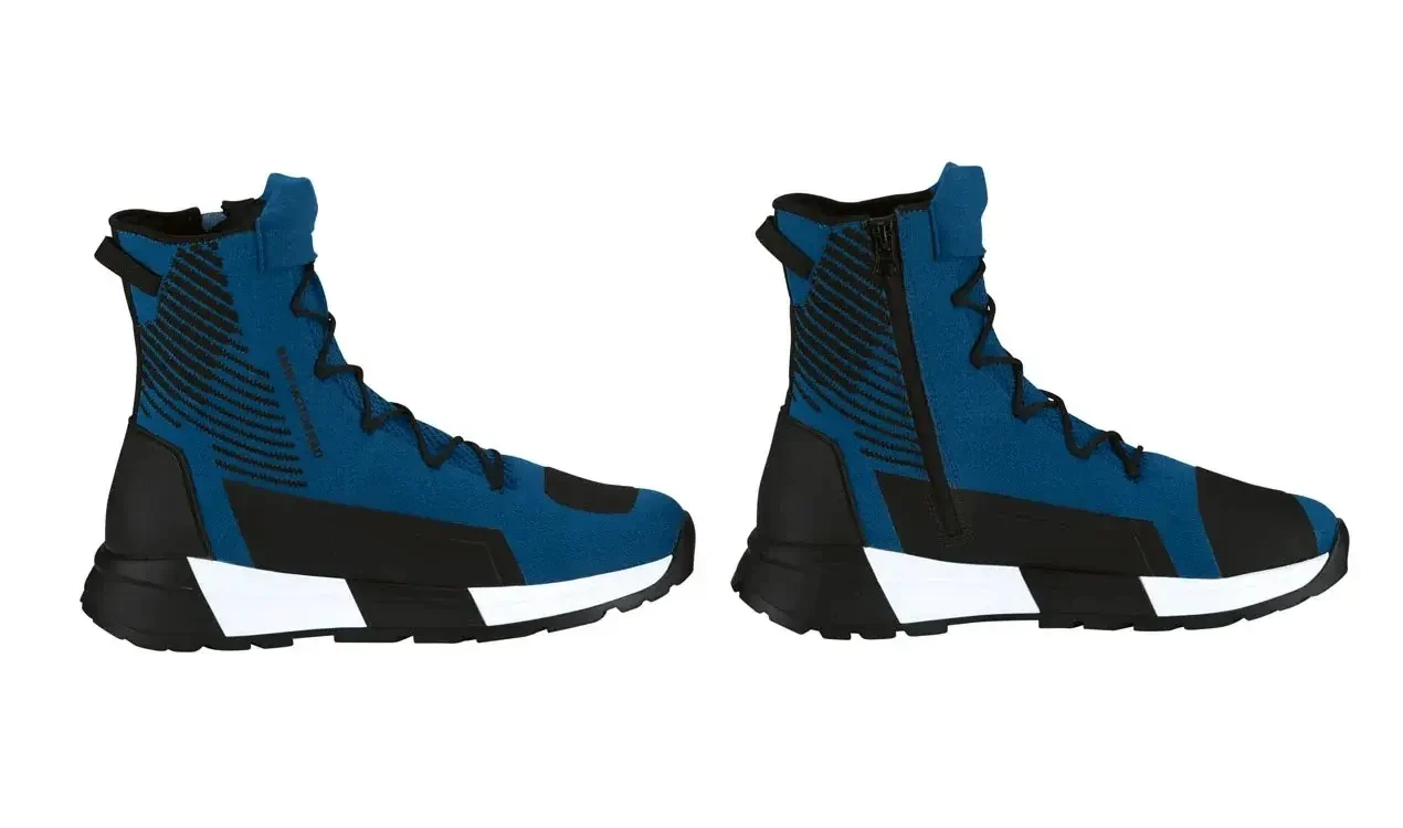 BMW Motorrad Sneaker KnitLite blau